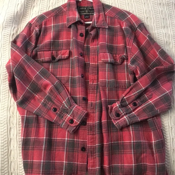True Grit Tops - Red flannel